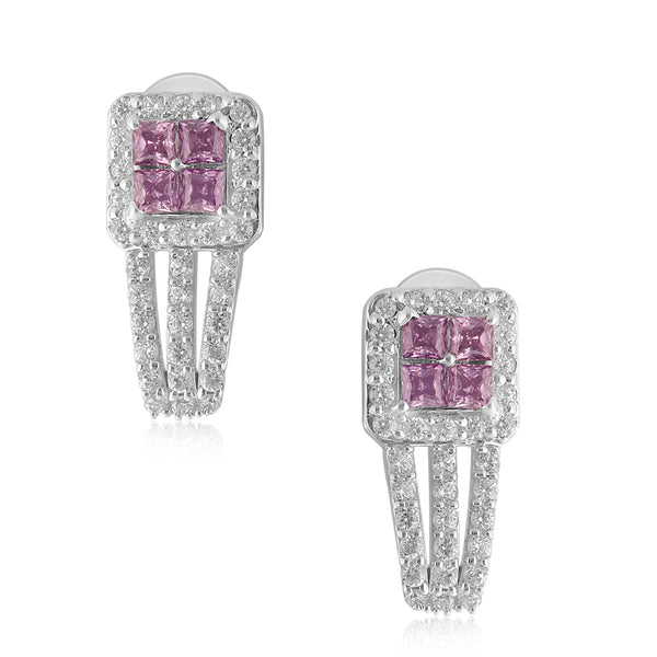 Amethyst Aura Earrings