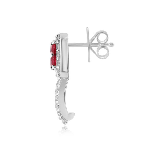 Scarlet Aura Earrings