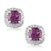 Alexandrite Cushion Earrings (Copy)