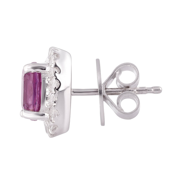 Alexandrite Cushion Earrings (Copy)