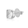 Asscher-ed Diamond Earrings