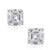 Asscher-ed Diamond Earrings
