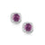Alexandrite Cushion Earrings
